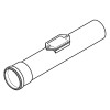 Труба с ревизией DN 80