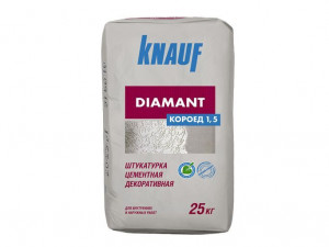 Штукатурка цементная деоративная КНАУФ-Диамант Короед 1,5
