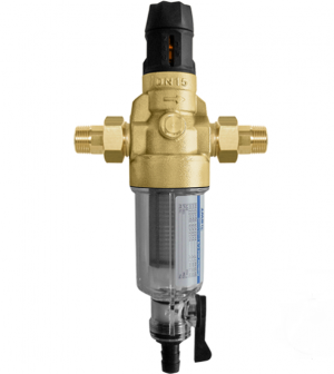 Фильтр для холодной воды с прямой промывкой и редуктором давления BWT Protector mini C/R HWS 1"