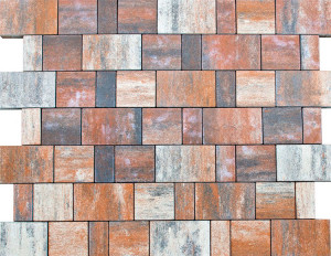 Тротуарная плитка Браер СТАРЫЙ ГОРОД НОРД COLOR MIX Тип 4 «Койот» 12,9 м² 