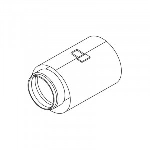 Разъединительное устройство Protherm, ⌀ 80/125 мм, (алюм.)