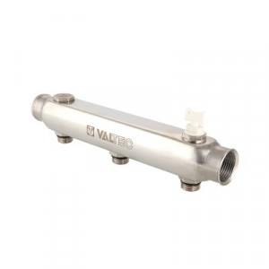 Коллектор Валтек VTc.510.SS, 1 1/2", 4 x 3/4", Valtec