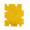 Тротуарная плитка Браер ВОЛНА «Желтый» 11,59 м²
