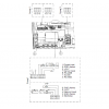 Схема подключения центробежного сдвоенного насоса Grundfos TPED 32-250/2-S BAQE