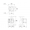 Рабочие характеристики циркуляционного насоса Grundfos UPS 40-80 F
