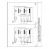 Схема подключения консольно-моноблочного насоса Grundfos NB 250-500/485 BQQE