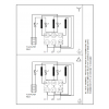 Схема подключения вертикального многоступенчатого центробежного насоса CRN 150-4-1 HQQE Grundfos