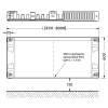 Стальной панельный радиатор Buderus Logatrend K-Profil 11-600