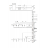 Схема подключений горизонтального многоступенчатого центробежного насоса CME-G 3-8 AQQV Grundfos