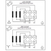 Схема подключения вертикального многоступенчатого центробежного насоса CRT 8-5 AUUE Grundfos