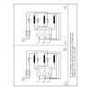 Схема подключения центробежного насоса Grundfos TP 350-650/4BAQE