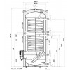 Drazice OKCE 300 NTRR/3-6kW, Стационарный бойлер косвенного нагрева Дражице