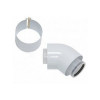 Отвод Protherm 45°, концентрический 80/125 мм