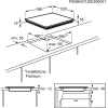 Индукционная варочная панель Electrolux EHH9654HFK 60 cm
