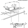 Газовая варочная панель Electrolux GEE263MX 60 cm