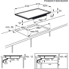 Индукционная варочная панель MultipleBridge 90 cm Electrolux EHH99967FZ
