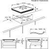 Индукционная варочная панель Electrolux IPE6450KF 60 cm