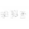 Габариты циркуляционного насоса Grundfos MAGNA3 32-120 N