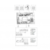 Схема подключения центробежного сдвоенного насоса Grundfos TPED 50-900/2-S BQQE