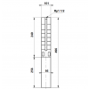 Габариты скважинного насоса Grundfos SP 5A-4