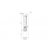  Габариты скважинного насоса Grundfos SP 9-48N