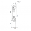 Габариты скважинного насоса Grundfos SP 17-30N