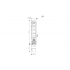 Рабочие характеристики скважинного насоса Grundfos SP 46-4-C