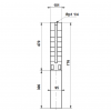 Габариты скважинного насоса Grundfos SP 3A-15
