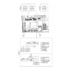 Схема подключения центробежного насоса Grundfos TPE 65-720/2-S BQQE
