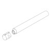 Удлинитель Protherm, коаксиальный, 2,0 м, ⌀80/125 мм, (алюм.)