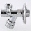 Вентиль Валтек VT.282.GBC 1/2" х 1/2" с фильтром для подключения сантехнических приборов, Valtec