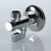 Бытовой шаровой кран Валтек VT.282.N 1/2" х 3/4" угловой с фильтром, Valtec