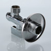 Бытовой шаровой кран Валтек VT.282.N 1/2" х 3/4" угловой с фильтром, Valtec