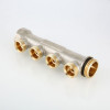 Коллектор Валтек VTc.500.NE, 1", 3 х 3/4", наруж. резьба под евроконус, Valtec