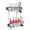 Коллекторный блок Валтек VTc.586.EMNX, 1", 8 x 3/4", Valtec