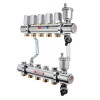 Коллекторный блок Валтек VTc.594.EMNX, 1", 7 x 3/4", Valtec