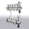 Коллекторный блок Валтек VTc.594.EMNX, 1", 7 x 3/4", Valtec