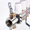 Коллекторный блок Валтек VTc.594.EMNX, 1", 7 x 3/4", Valtec