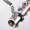 Коллекторный блок Валтек VTc.594.EMNX, 1", 4 x 3/4", Valtec