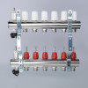 Коллекторный блок Валтек VTc.596.EMNX, 1", 11 x 3/4", Valtec