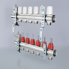 Коллекторный блок Валтек VTc.596.EMNX, 1", 11 x 3/4", Valtec