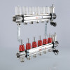 Коллекторный блок Валтек VTc.596.EMNX, 1", 11 x 3/4", Valtec