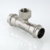 Валтек VTi.932.I фитинг из нержавеющей стали – пресс-тройник, 15 мм х 1/2", Valtec