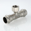 Валтек VTi.932.I фитинг из нержавеющей стали – пресс-тройник, 15 мм х 1/2", Valtec