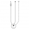 Схема подключений циркуляционного насоса Grundfos UPS 32-30