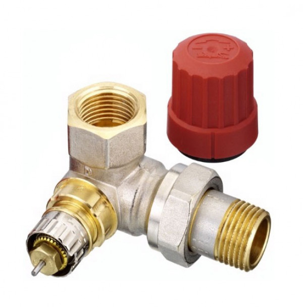 Клапан терморег. Данфосс RTR-N Ду 15 угл. трехос., лев., Danfoss