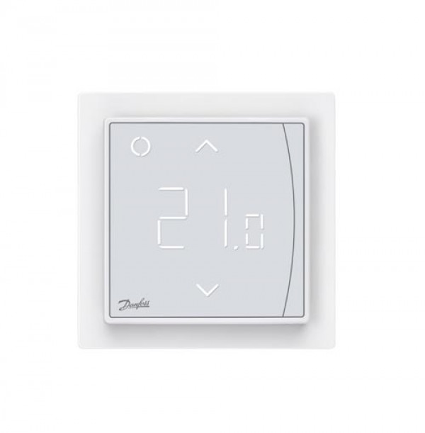Комнатный термостат Danfoss ECtemp™ Smart с Wi-Fi подключением, полярный белый, Данфосс