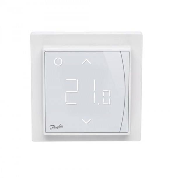Комнатный термостат Danfoss ECtemp™ Smart с Wi-Fi подключением, полярный белый, Данфосс