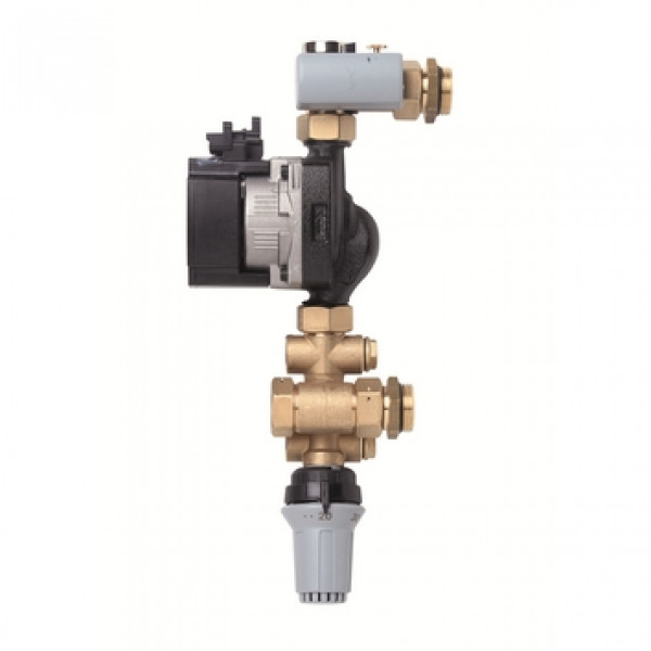 Узел смешения Данфосс FHM-C1 с энергоэффективным насосом Grundfos UPM3 Auto L 15-70, Danfoss