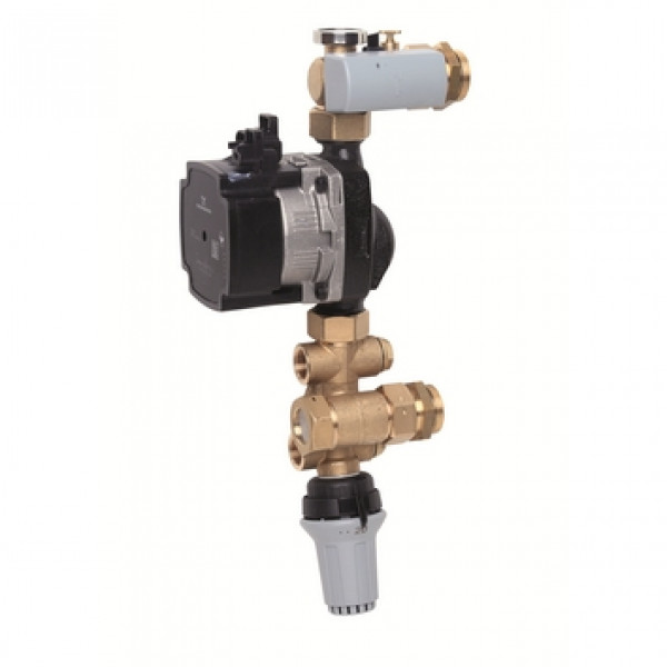 Узел смешения Данфосс FHM-C1 с энергоэффективным насосом Grundfos UPM3 Auto L 15-70, Danfoss